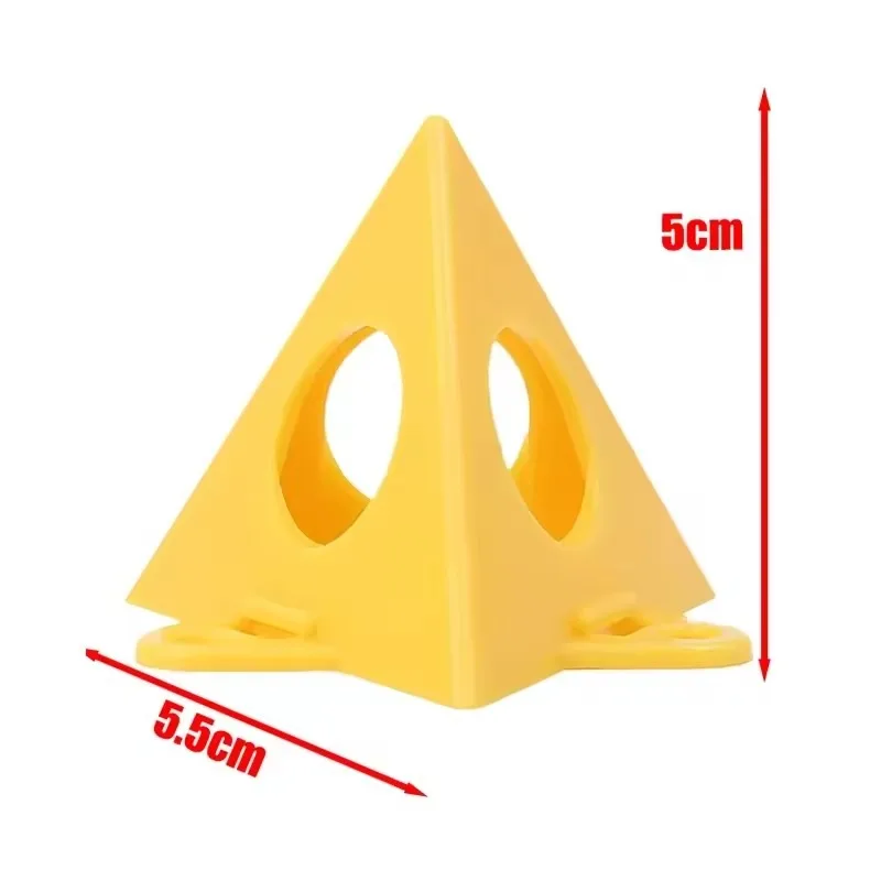60/10PCS Mini Paint Stands Triangle Paint Pads Pyramid Stands Woodworking Tripod Spray Painting Brackets Block Auxiliary Tools