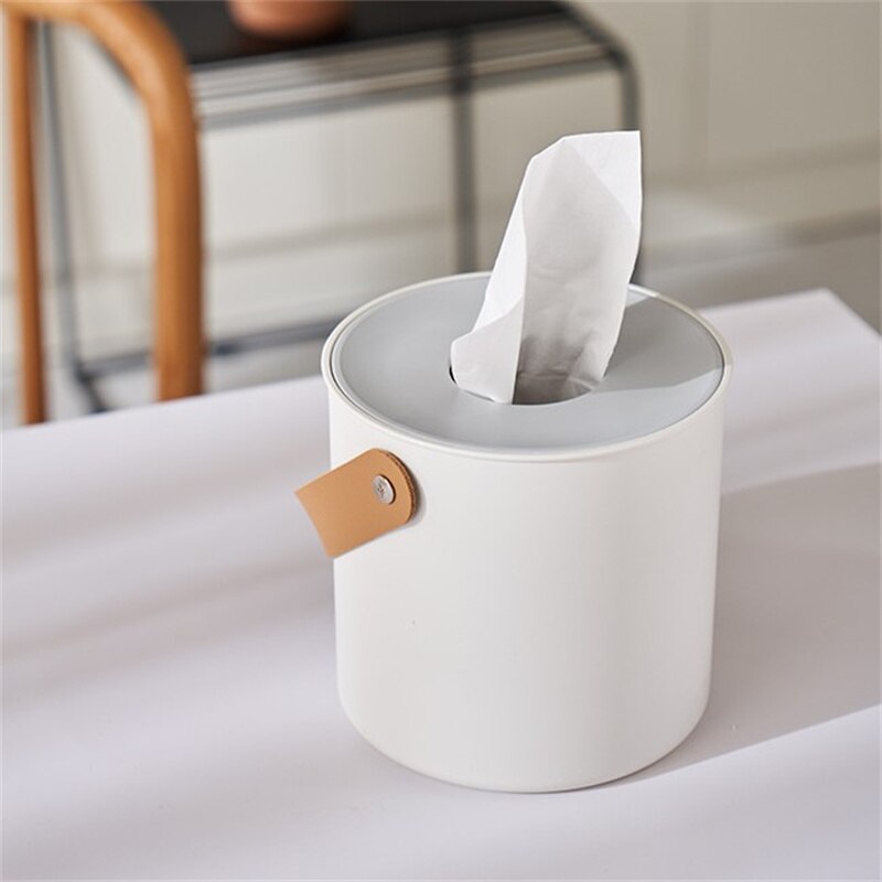 Simple Japanese Tissue Box Portable Napkin Storage Box Durable Toilet Paper Roll Holder Useful Bathroom Accessories