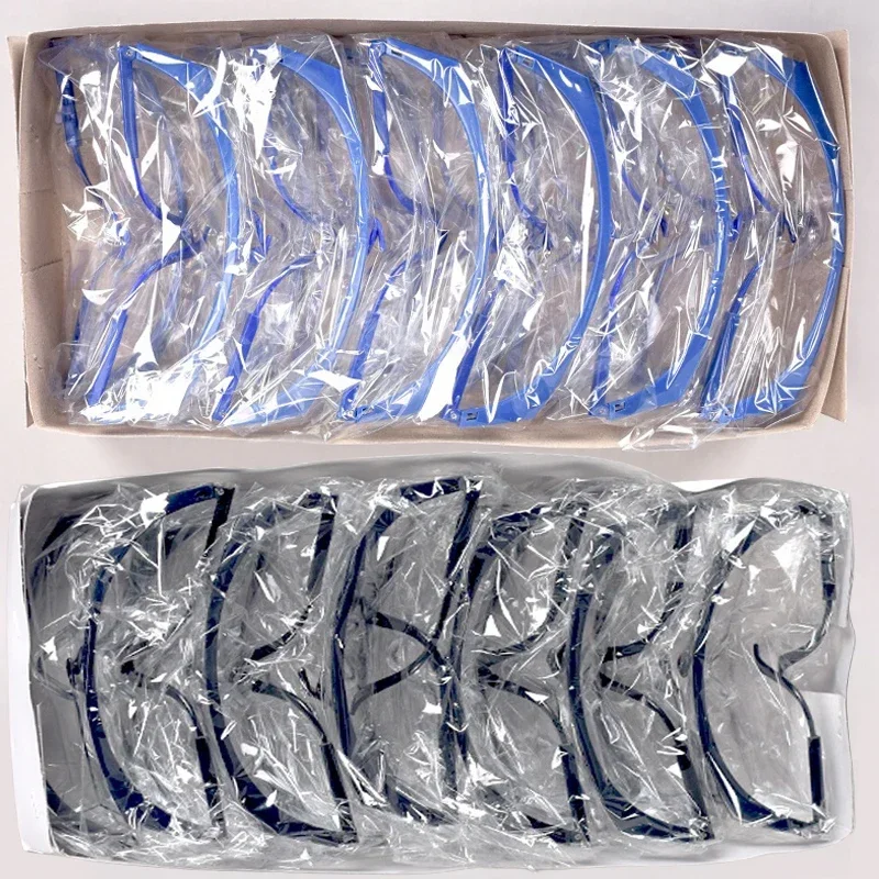 1/40pcs Work Safety Anti-Splash Eye Protection Goggles Glass Windproof Dustproof Waterproof Protective Glasses Cycling Goggles
