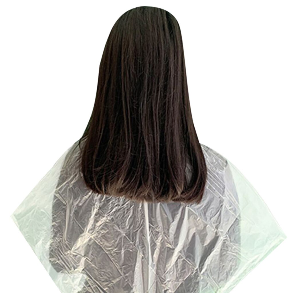 Desposable Kappers Schort Vier Sets Wegwerp Douche Cap Oorbeschermers Handschoenen Sjaal Omtrek Gereedschap Wrap Doek Kapsalon Kapsel