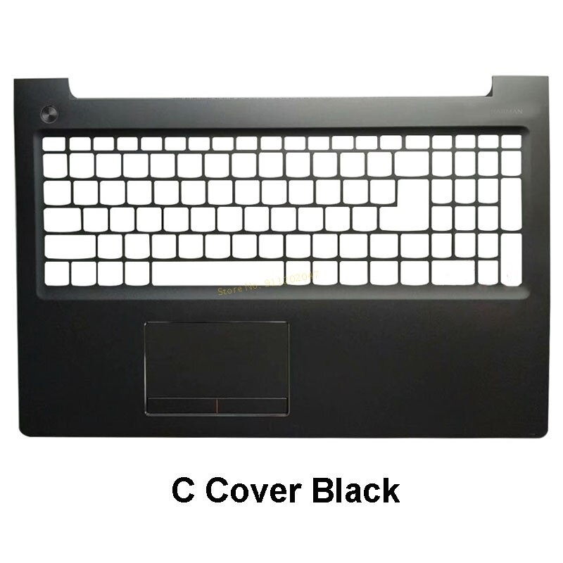 Nowość w lenovo ideapad 310-15 310-15ISK 310-15ABR 510-15 510-15ISK 510-15IKB podpórka na laptopa wielkie etui/dolna obudowa srebrny czarny