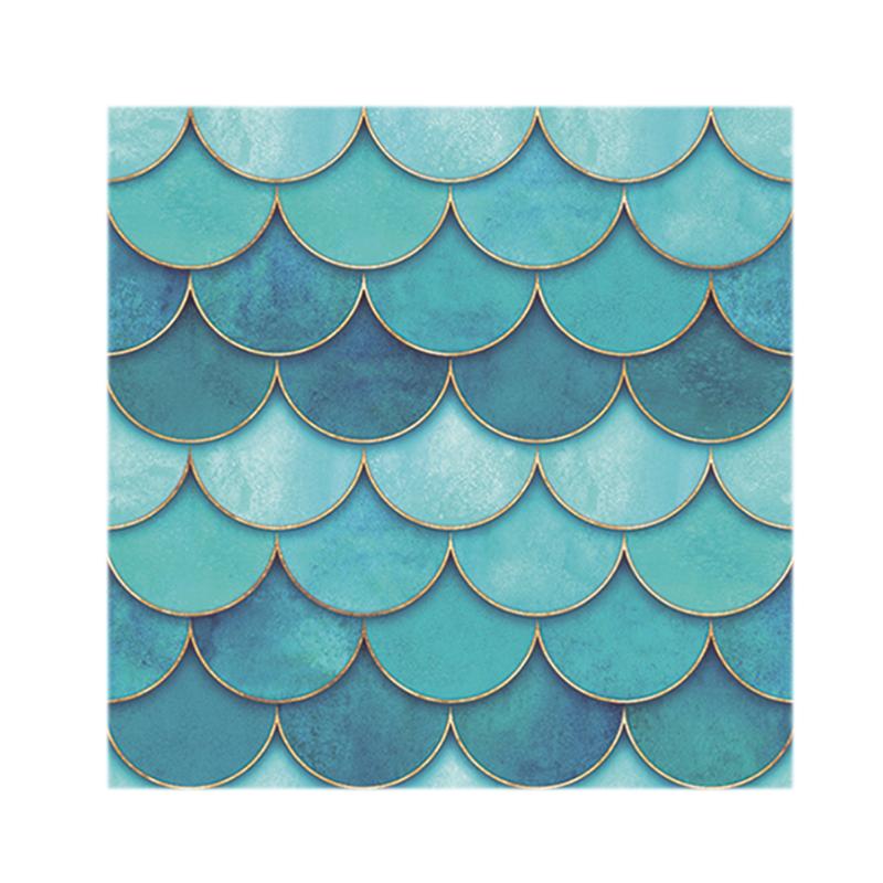 Imitación de cuero 3D flor en forma de pared azulejos adhesivos impermeable auto-adhesivo cocina baño Baño suelo calcomanías decoración del hogar: E  28x28cm