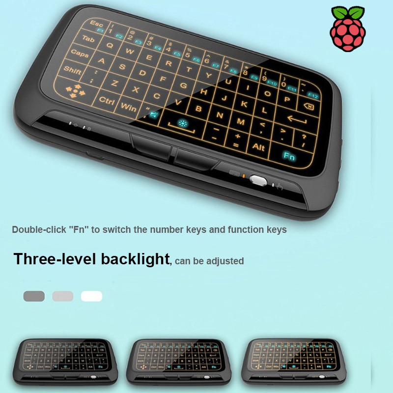 Raspberry Pi Tastatur Stick-Freie Tastatur Stecker und spielen Computer touchpad maus Geste volle bildschirm touch für Raspberry Pi 4B 3B
