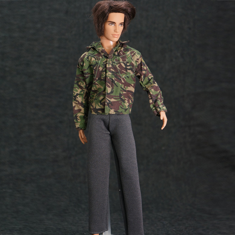 Ken Doll-ropa vaquera, chaqueta vaquera, abrigo, pantalones, Sudadera con capucha, muñeca, novio, ropa Ken, uso diario, traje informal, accesorios para muñecas de 30cm