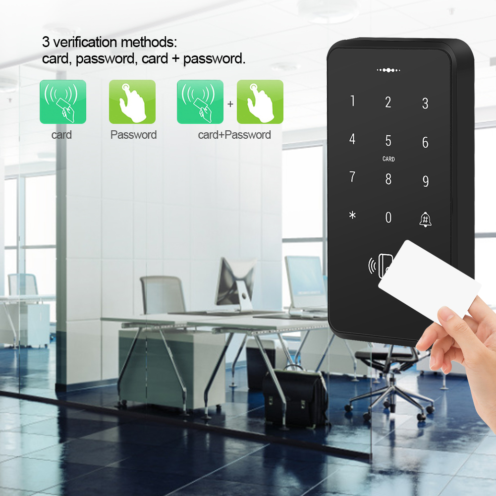 rfid keypad reader RFID 125KHz WG26/34 Access Control Kit 3000 Users Password Card Keypad Door Opener RFID Access Controller