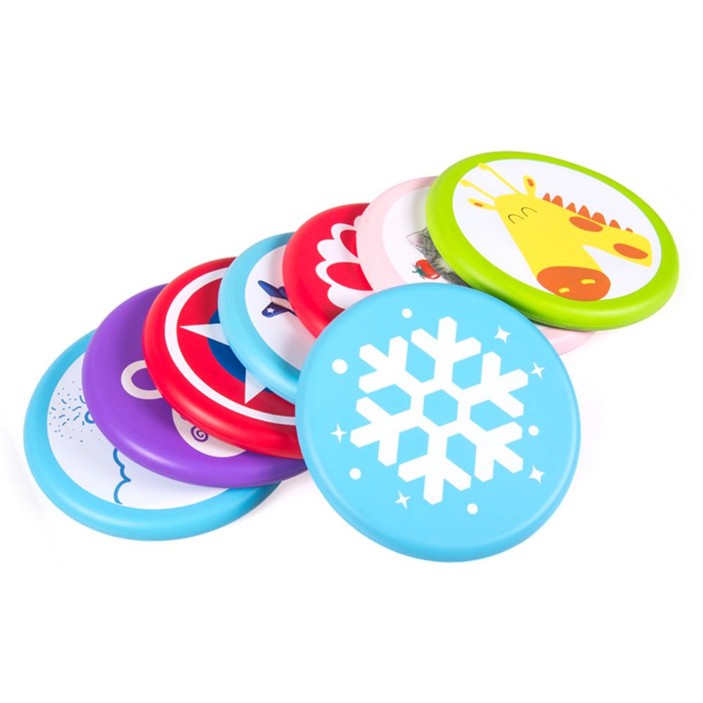 Ruizhi Weichen Tuch Flying Disc Kinder Nette Fliegende Untertasse Gefühl Ausbildung Kindergarten Spiele Outdoor-Sport Kinder Spielzeug RZ1021