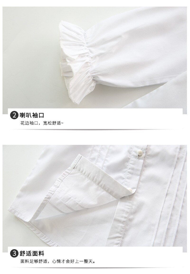 Camisas blancas para niñas, ropa de otoño , 10, 12 años, uniforme escolar para adolescentes, blusa para niñas, camisas, ropa para niños, ropa para niños