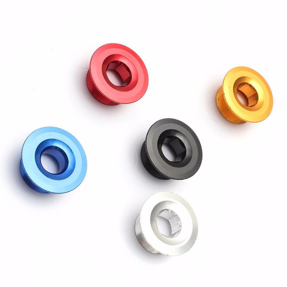 Anodisé vtt vélo de route manivelle bras BB axe vis bras fixation boulon vélo vélo roue à chaîne vis pour Shimano 20mm