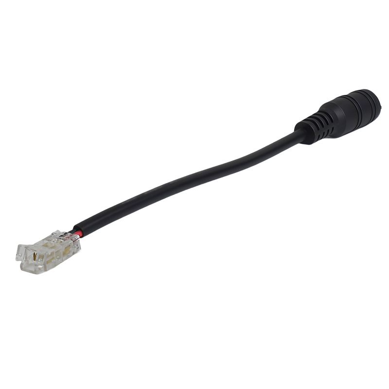 4mm LED COB Strip Light Solderless Quick Connector Electrical Connect Without Soldering Quick Assembly Easy Installation Remove