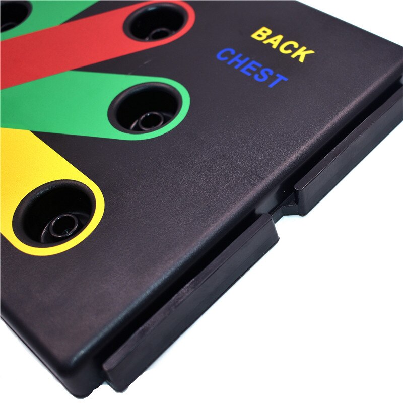 9 in 1 push up board board med håndtak sammenleggbar muskeløvelse kroppsbygging fitness utstyr omfattende push up stativ