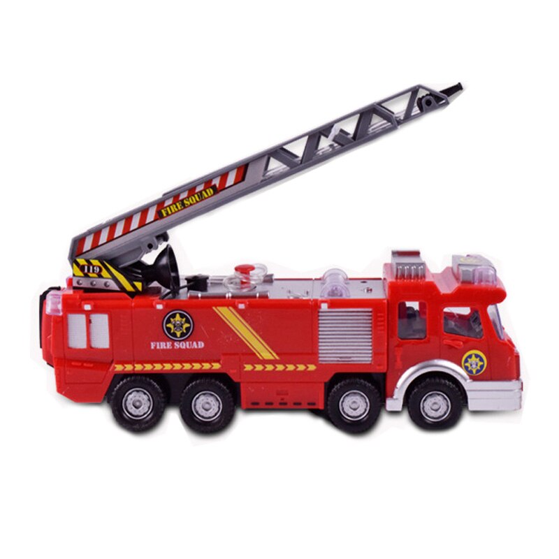 Electric Fire Truck Water Spray Fire Toy Car Sprinkler Music Water Fire Engines Educational Toys For Children