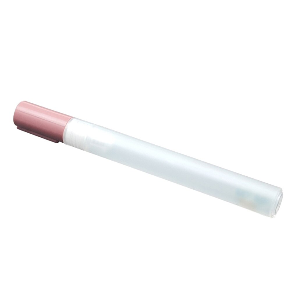 Punta plana redonda de 3mm, rotulador de pintura acrílica al óleo de acuarela, tubo de recarga de tinta en blanco
