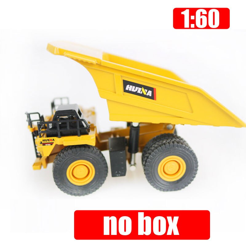 Huina Model 1:60 Scale Alloy Excavator Dump Truck Wheel Loader Engineering Vehicle Diecast Toy Christmas Year: 1pc Truck no box