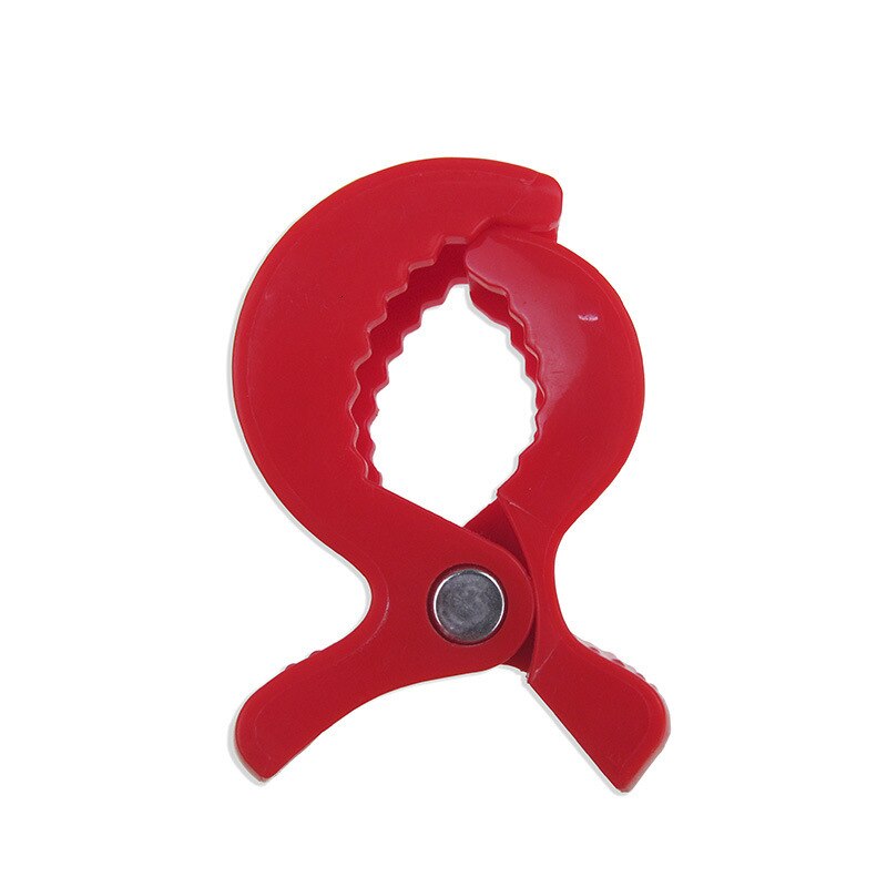 Kleurrijke Baby-autozitje Accessoires Speelgoed Lamp Kinderwagen Wandelwagen Peg Om Haak Cover Deken Clips: Bright red