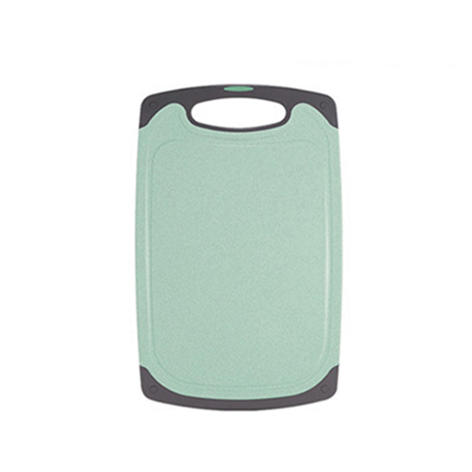 Chopping Board Multi-Function Kitchen Antibacterial Wheat Stalk Rice Husk Double Side Mould Proof Cutting Board: Green / L