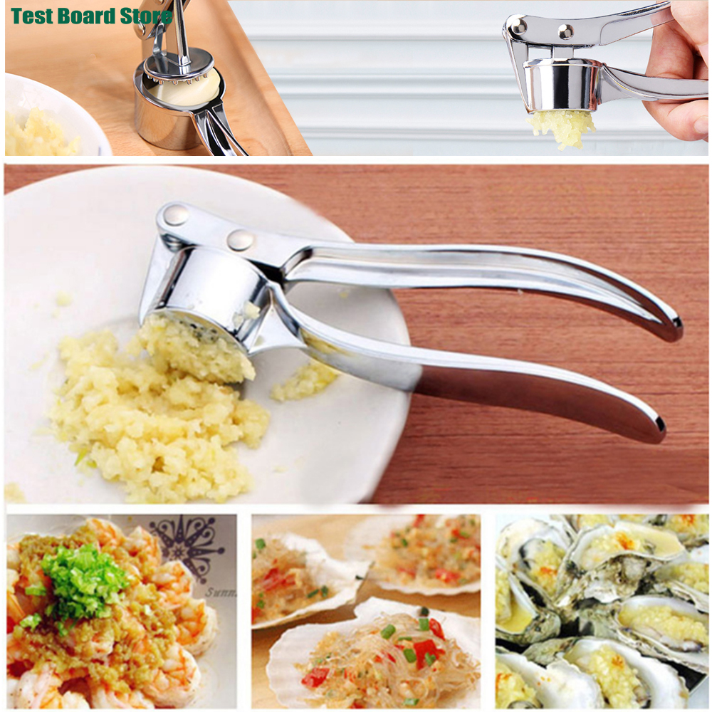 Presse-ail manuel en acier inoxydable, broyeur à main, presse-ail de cuisine domestique, presse à jus de gingembre, outil de cuisine 1 pièce