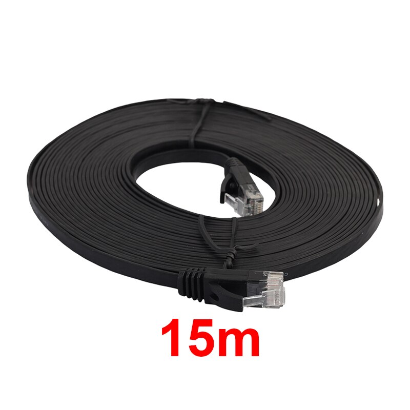0.5m -15m cavo Ethernet piatto CAT6 cavo di rete RJ45 cavo Lan rete Ethernet cavo Patch CAT 6 cavo di rete per Router PC