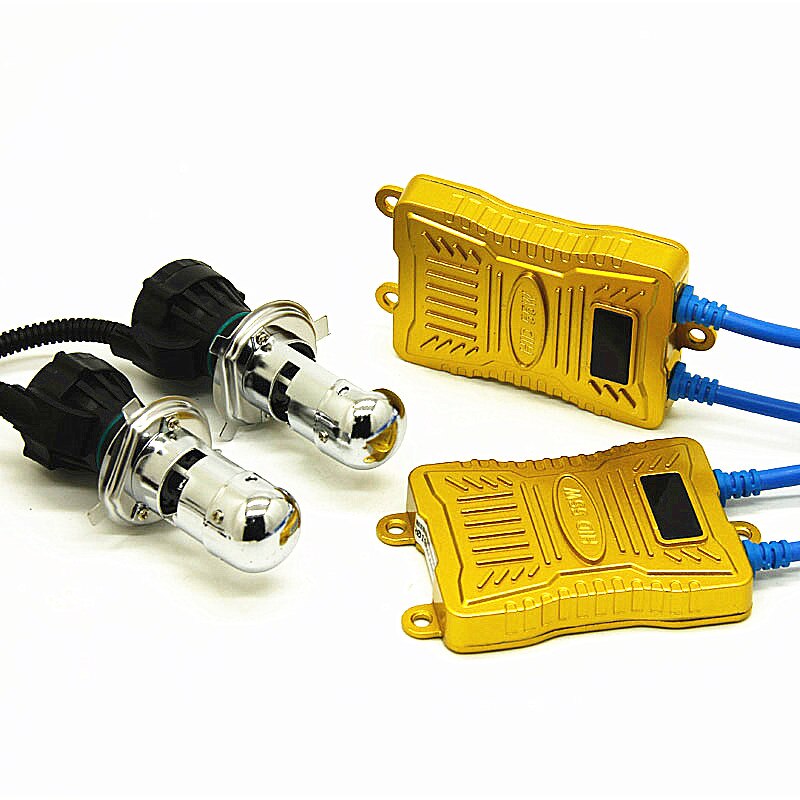 Kit de balasto digital LED, kit de luz de xenón H4 de HID Alto y Bajo, kit de luz de xenón H4 9004 9007 H13