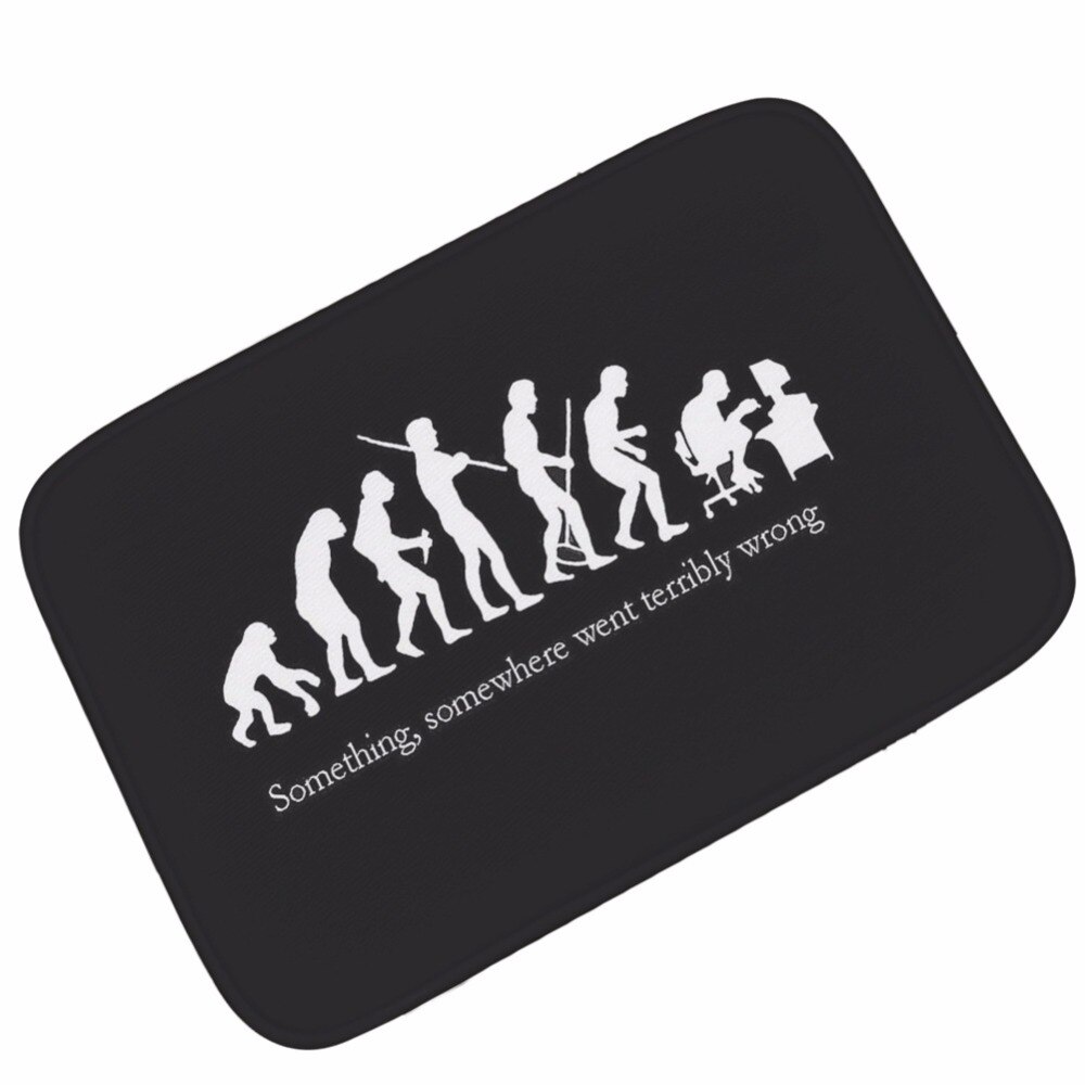 Morsomt ordtak ordsentrance utendørs gulvmatte bokstaver dørmatter dårlig kjøkkenområde tepper