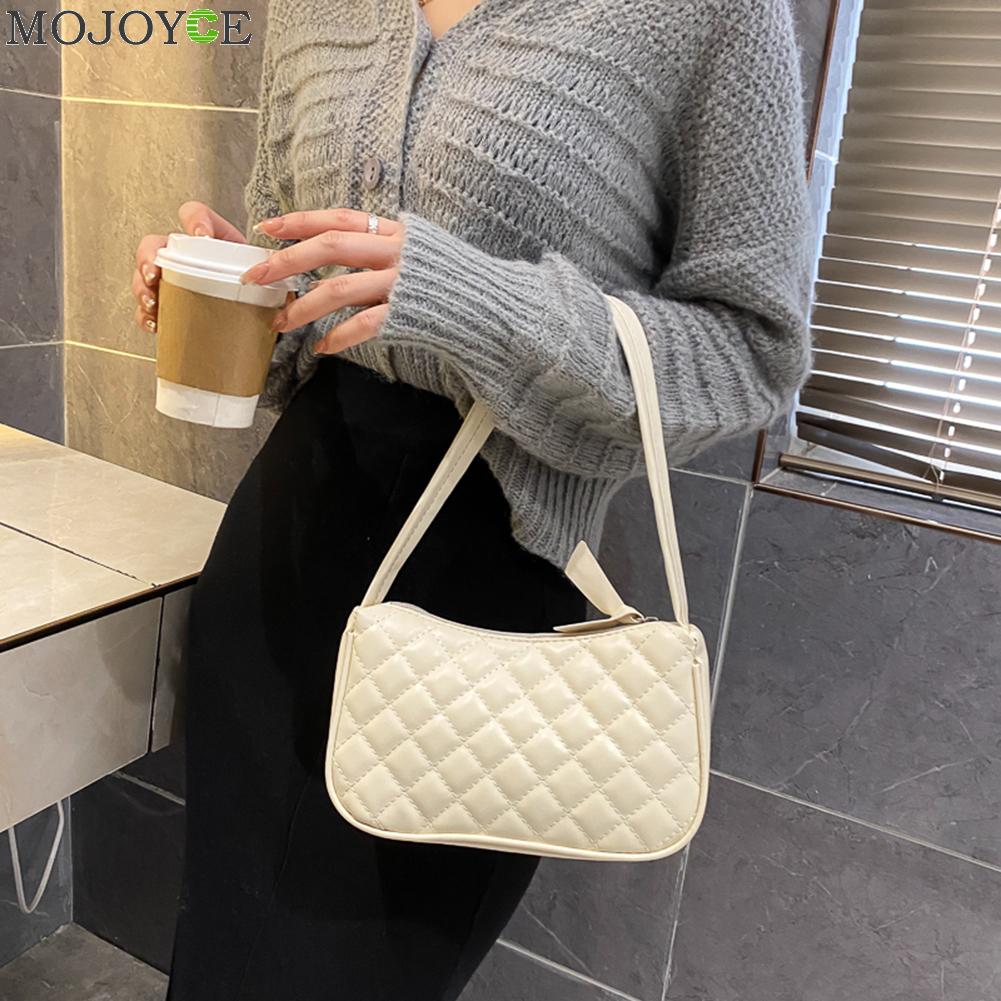 Einfach Umhängetaschen Unterarm Schulter Umhängetasche PU Leder Weiche Taschen Dame Kette Reise Kleine Handtaschen für Frauen