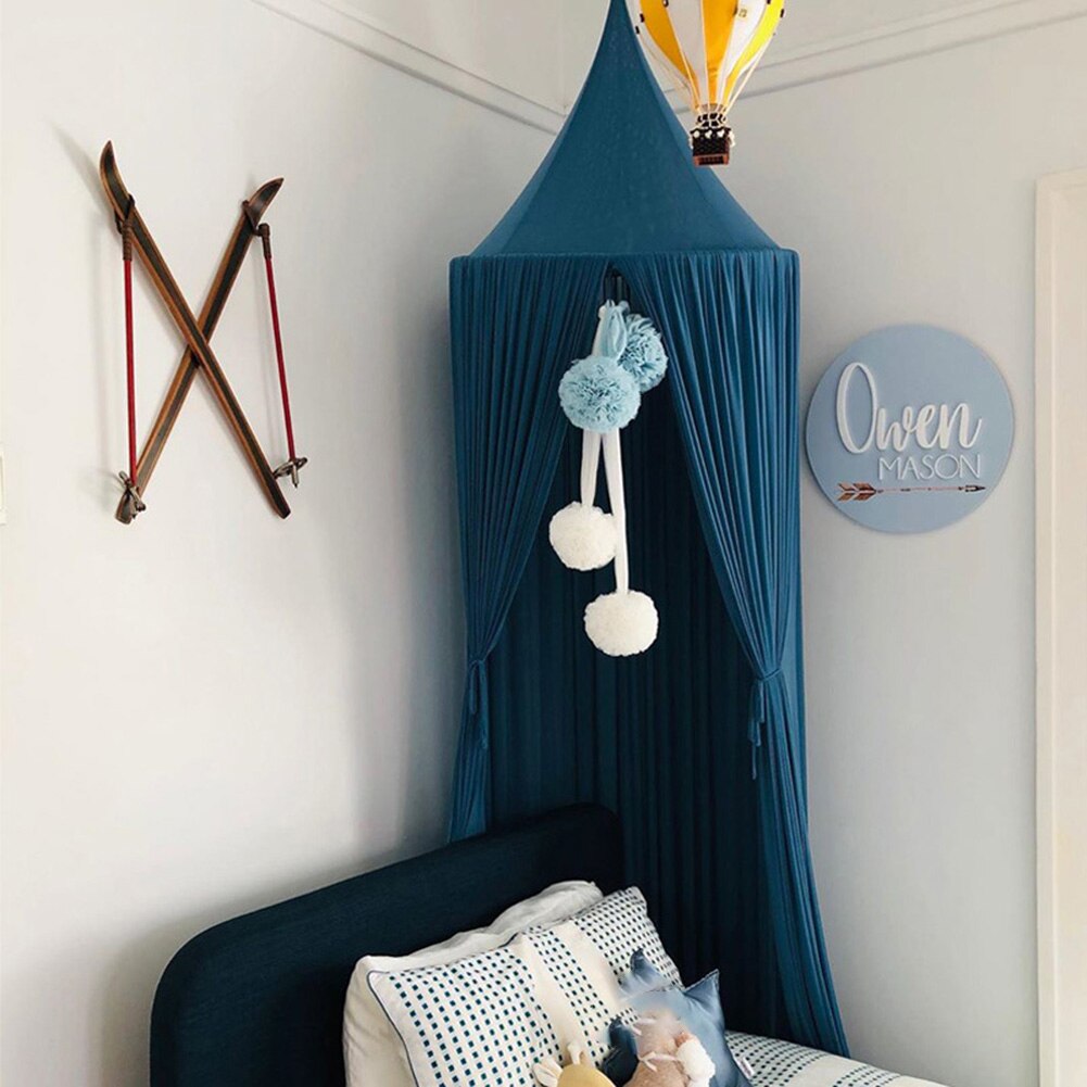 Zomer Baby Bed Chiffon Klamboe Opknoping Dome Canopy Tent Kinderkamer Beding Gordijn Lezen Hoek Decoratie