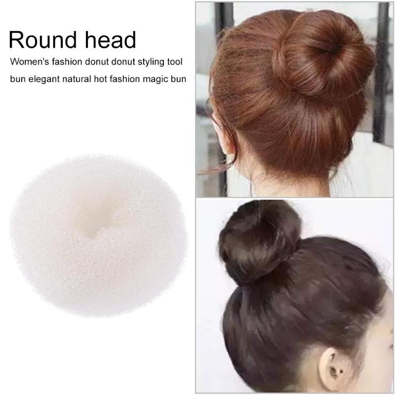 Moda cabelo bun maker donut espuma esponja fácil grande anel ferramentas de estilo do cabelo penteado acessórios para o cabelo das meninas feminino senhora