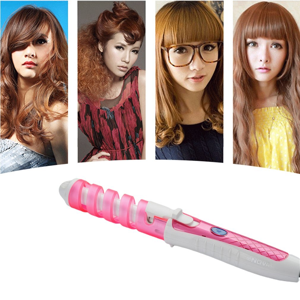 Electric Spiral Curling Tool Electric Hair Curlers Automatic Curling Wand Hair Styling Machine Curling Tool