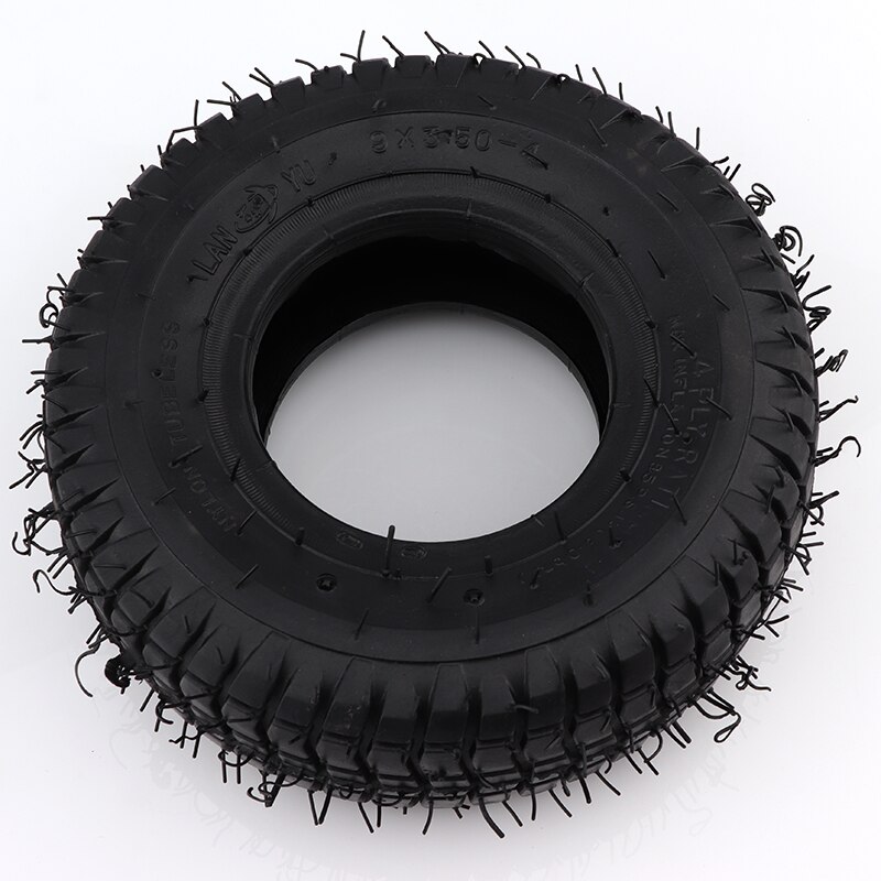 Pneu 9 pouces 9x3.50-4, pneu 9x3.5-4 pour Tricycle électrique, scooter électrique âgé, pneu 9 pouces