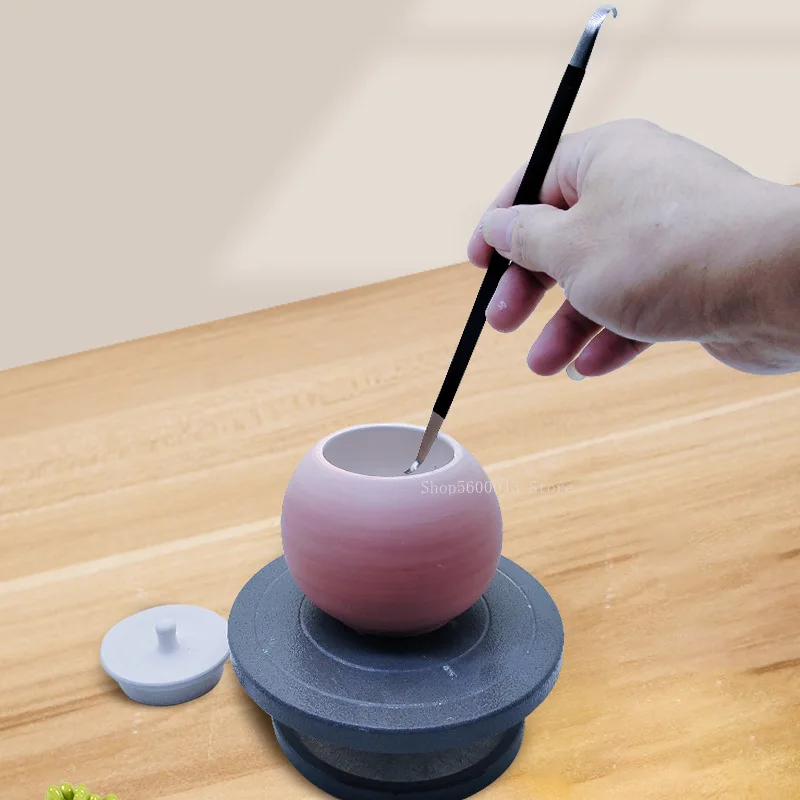 Keramik Werkzeuge Teekanne machen gebogenes Mund messer weißes Stahl messer DIY Reparatur leere Löcher und Schnitzereien Tonne Skulptur Werkzeuge
