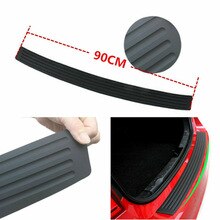 Accessoires Achter Rubberen Bumper Zwart Bumper Auto Guard Panel Protector Achter Rubber 4D