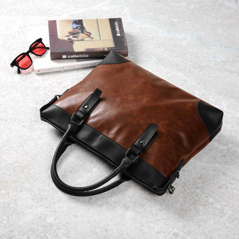 Newhotstacy Bag 091019 casual mannen s handtas bedrijfsaktentas leisure tas laptop tas