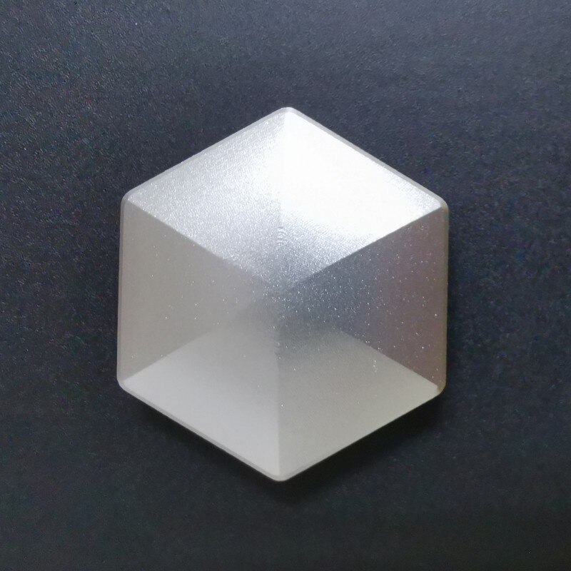 Desk Flip Toy Kinetic Spinning KineticToy Relieve Stress Spinner Adult Toys Fidget Spinner: 6 sided silver