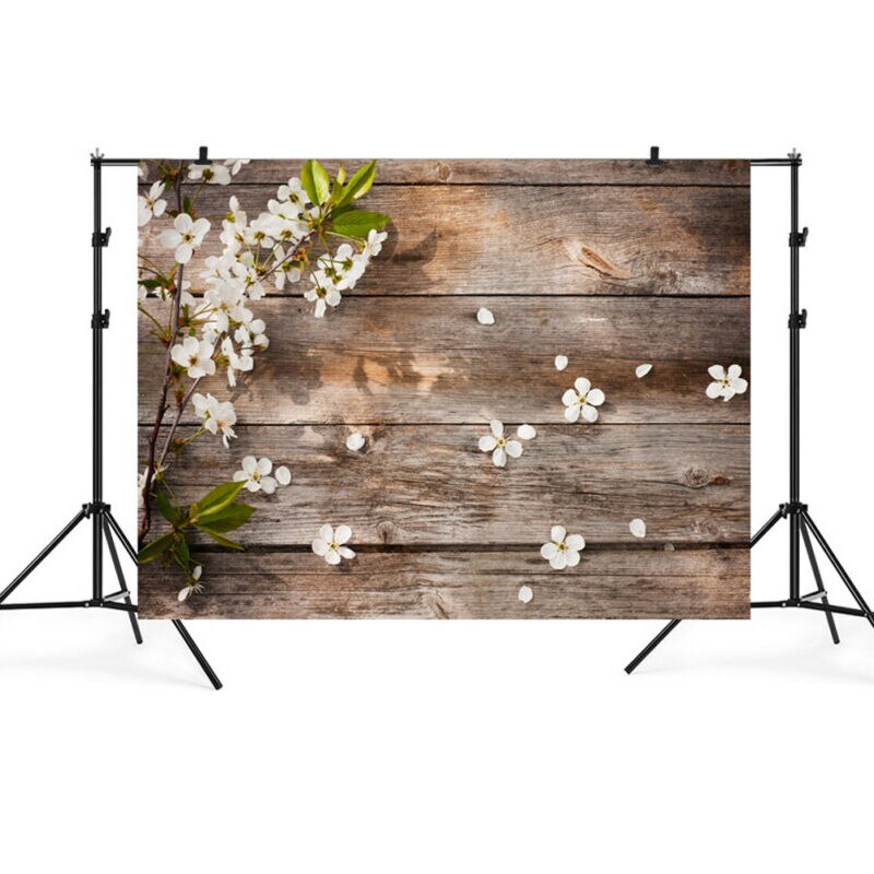 Retro Wood Plank Board Photo Backdrop Photography Studio Background Cloth Screen