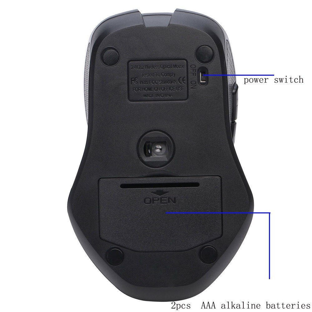 Bluetooth 3.0 Mouse Senza Fili Mouse Da Gioco 6D 1600Dpi Optical Gaming Mouse Del Computer Mouse Del Mouse Ergonomico Per Pc Del Computer Portatile **