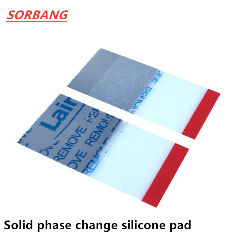 Silicium GPU Pad Thermique Pour LAIRD cahier mémoire graphique Beiqiao CPU GPU De Silice Thermique tampon flex740 Coussin Conducteur