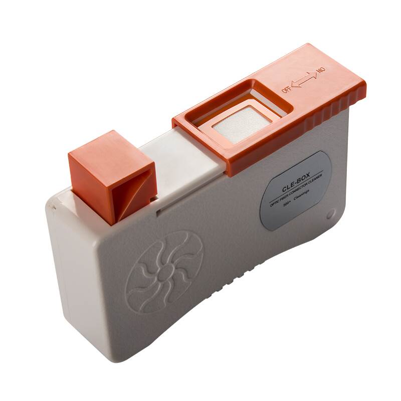 Fiber Optic Connector Cleaner CLE-BOX Optics Cleaning Cassette Cleaner Box: Cleaner