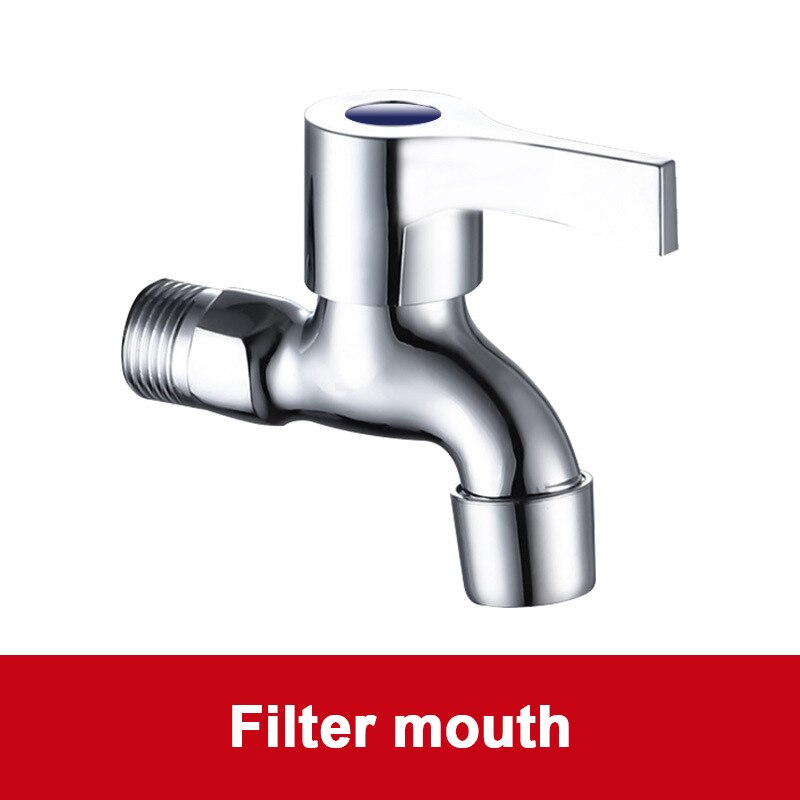 Washing Machine Faucet Machine Mop Pool Taps Home Washing Machine Tap Zinc Alloy Garden Bibcock for Home Bibcocks: Single head-02