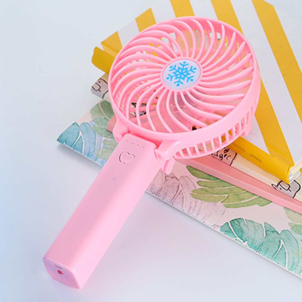 Draagbare Hand Ventilator Usb Oplaadbare Opvouwbare Handheld Mini Fan Koeler 3 Speed Verstelbare Koelventilator Voor Outdoor Reizen