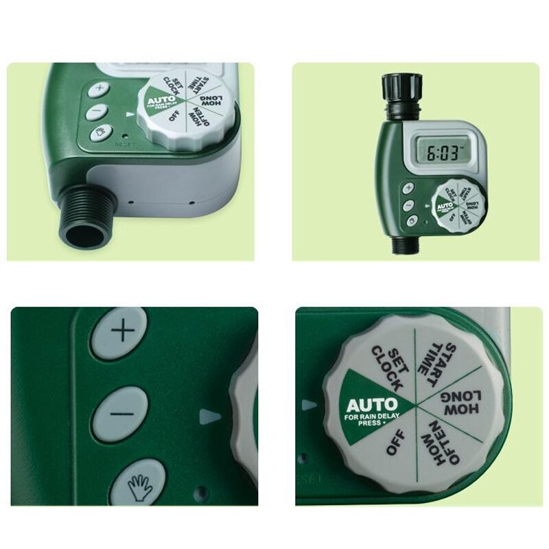 Waterproof LCD Screen Watering Timer Garden Water Timer Garden Irrigation Controller