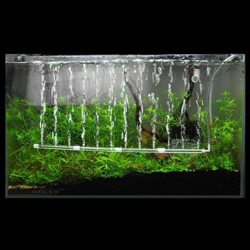 Iltsten luftsten akvarie akvarium iltforøgende tilbehør gardin luftventil boblestang udløser diffuser strimmel