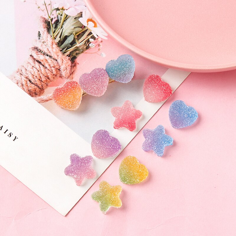 Pâte magnétique en résine pour réfrigérateur, 6 pièces, pour fruits, bonbons, accessoires créatifs pour la maison, Simulation, pâte magnétique pour aliments