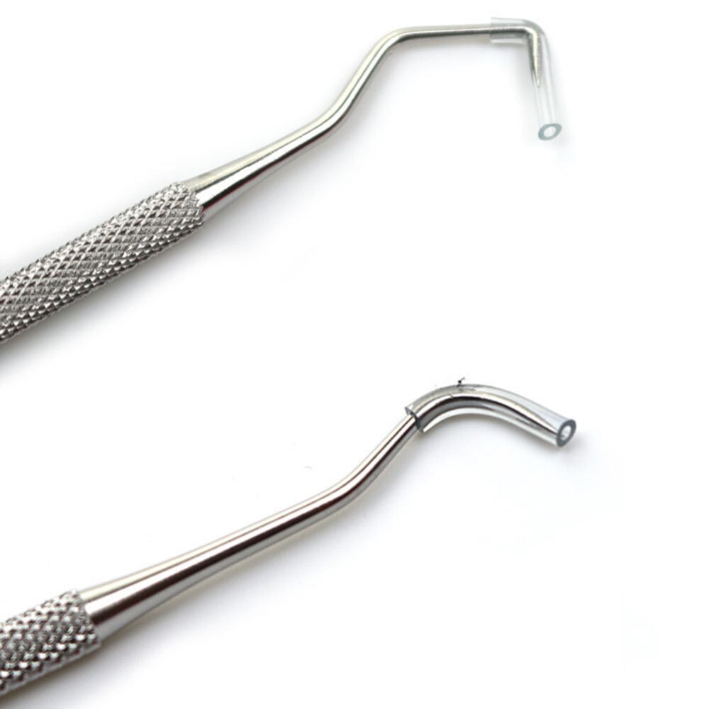 Zahn Reinigung Zahn Forscher Sonde Doppel Haken Zahn Zahn Forscher Sonde Materialien Zahnarzt haken werkzeuge