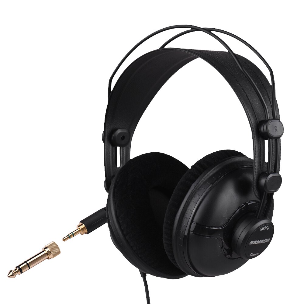 Samson  sr950 studio reference skærm hovedtelefon dynamisk headset lukket øre til optagelse overvågning spil dj