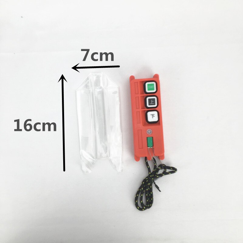 UTING Telecrane TELEcontrol-funda protectora para F21-E1B de Control remoto Industrial, E1 2S A ++ 8D 12D: for 2S 2D