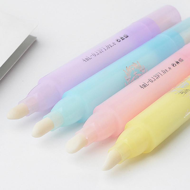 de 1 Uds. De bolígrafos quitaesmalte de uñas de Gel, bolígrafo Corrector para arte de uñas, limpiador de manicura, goma de borrar, herramientas para envolver toallitas quitaesmaltes de esmalte UV en Gel