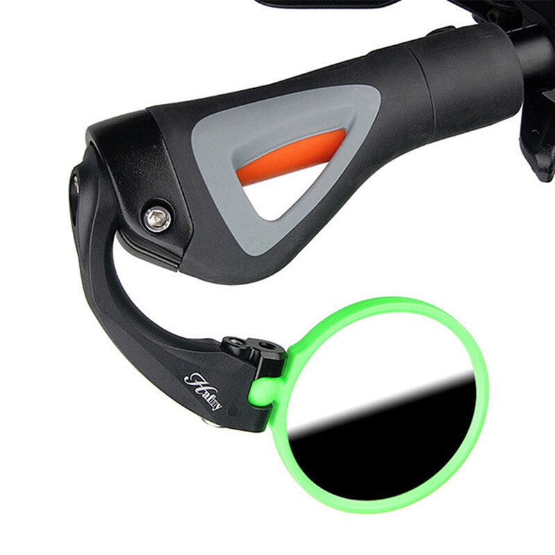 Cykelstyre ändplugg spegel mountainbike stål justerbar backspegel säker cykling fällbar bakifrån  bc0485