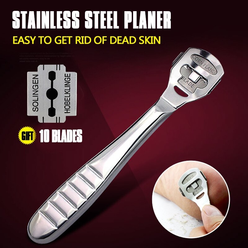 Skin Cutter Tool stainless steel Handle Foot Care Pedicure Machine ... – Vicedeal
