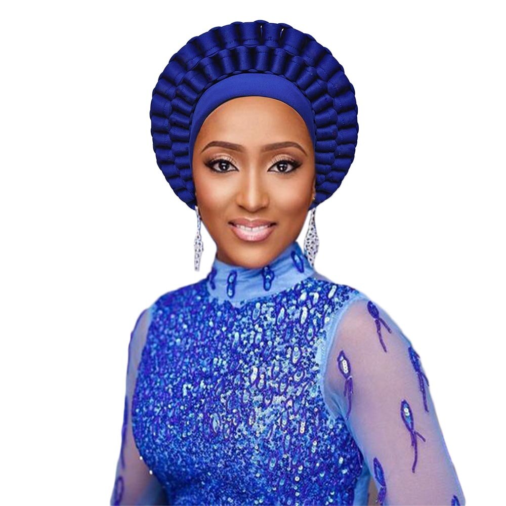 Vrouwen Tulband Auto Gele Afrikaanse Headwraps Headtie Al Gemaakt