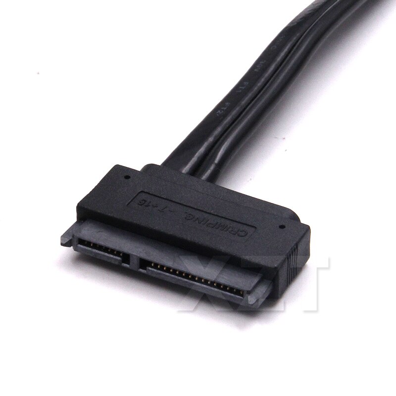 1 stk dual power esata usb 5v combo  to 22 pin sata usb harddisk kabel
