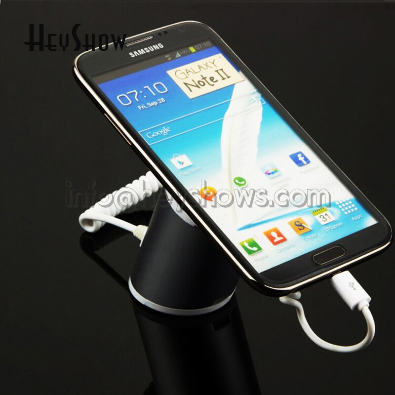 Mobile Cell Phone Security Display Stand Smartphone Burglar Alarm Holder Iphone Exbbit Bracket For Tablet Anti-theft Show Rack